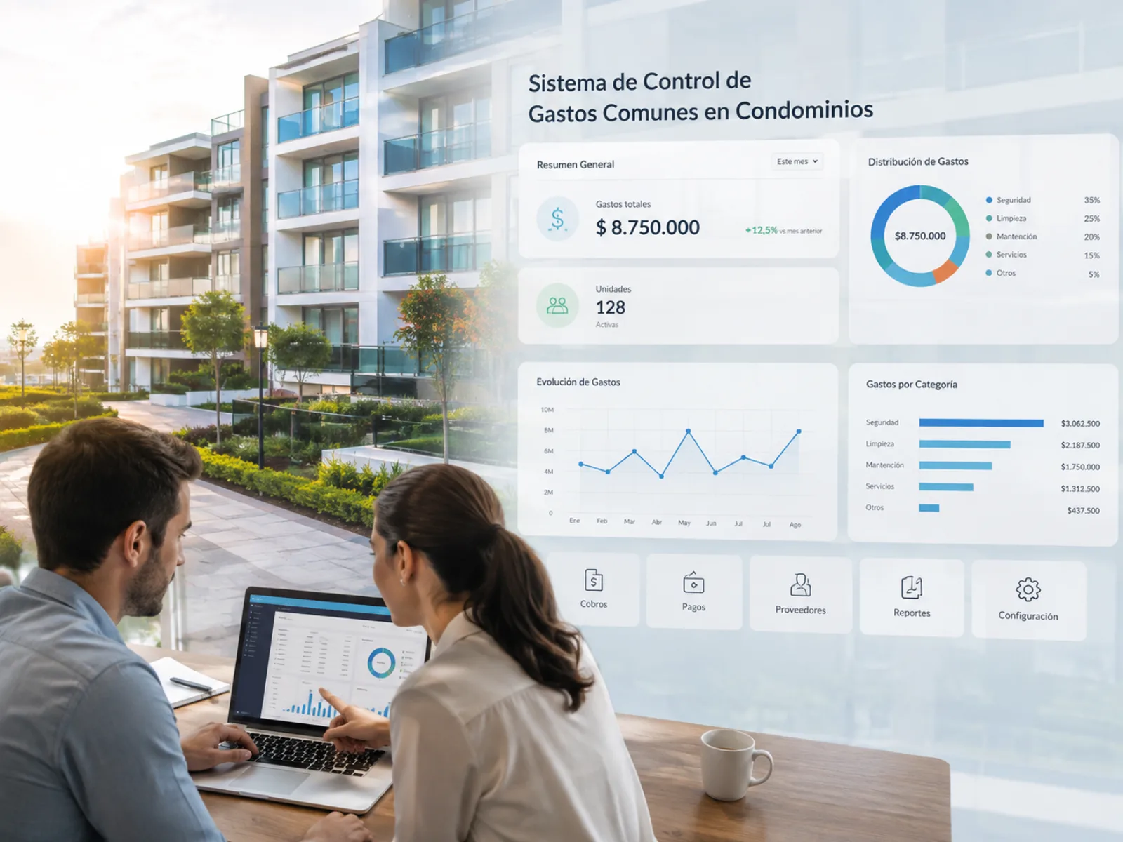 Sistema de control de gastos comunes